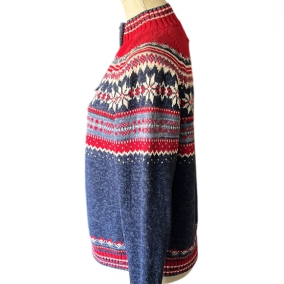 TIARA INTERNATIONAL Full Zip Sweater - Size Small - Picture 2 of 8